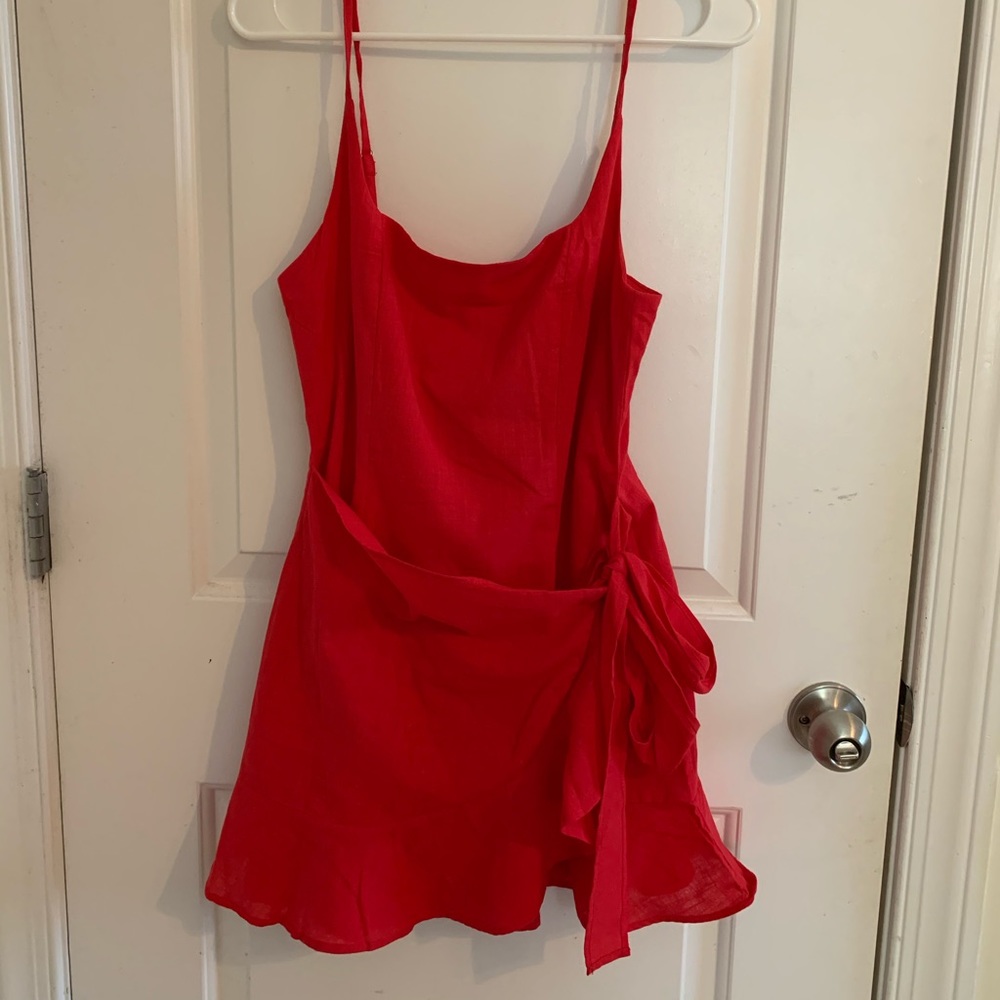 Red NEVER WORN dress (tag on)